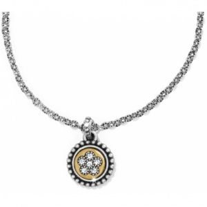 NWT Brighton Sorrento Two Tone Reversible Adjustable Necklace